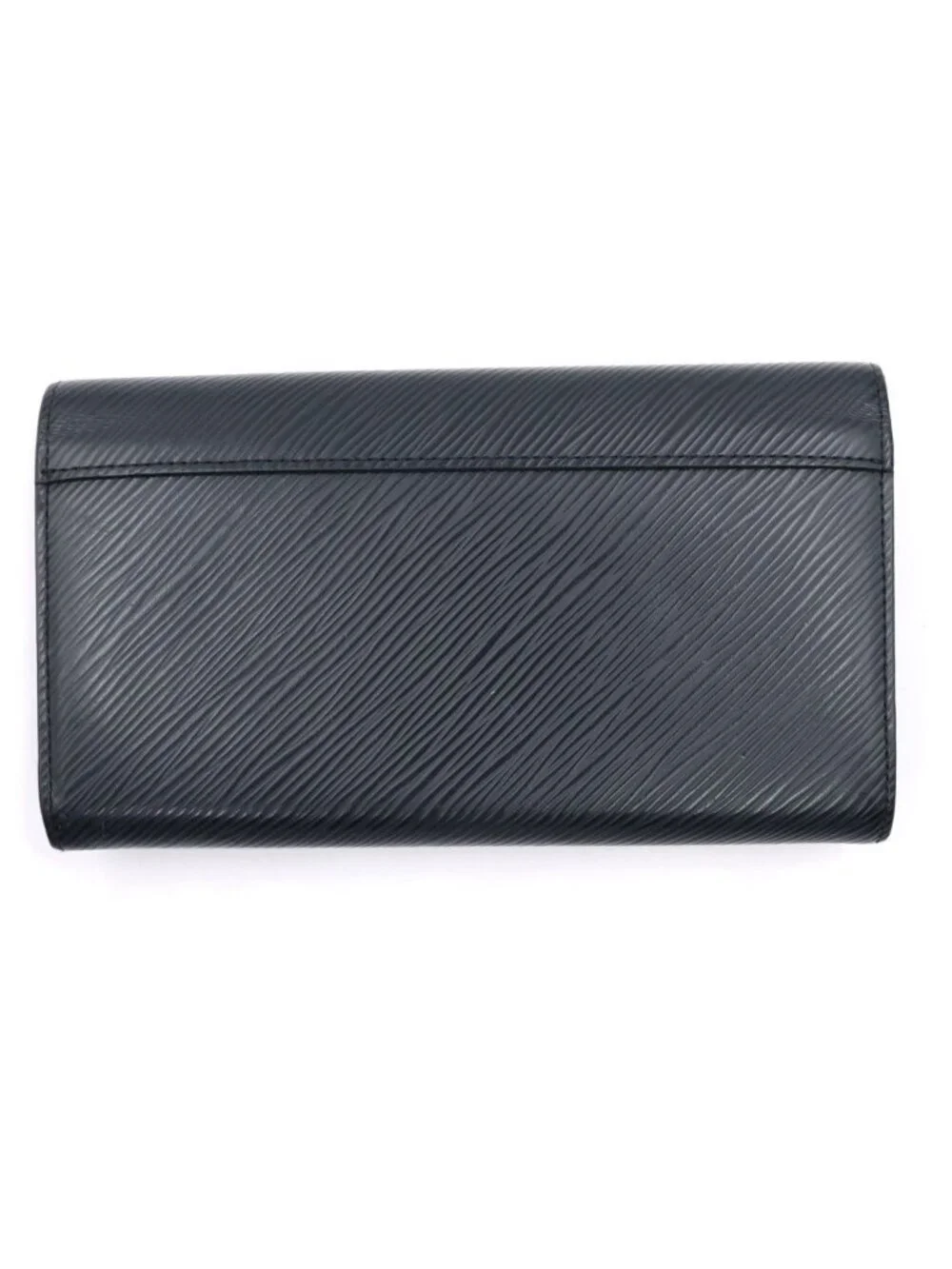 Louis Vuitton Portefeuille Twist Wallet Bifold Epi Leather Black